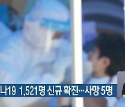 부산 코로나19 1,521명 신규 확진..사망 5명
