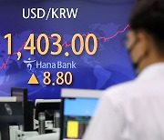 USD-KRW above 1,400, 3-yr bond at 4% as Korean markets panic on tightening speed