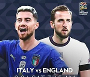 '이탈리아 vs 잉글랜드' 24일 새벽 네이션스리그 격돌