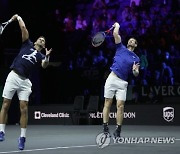 APTOPIX Britain Tennis Laver Cup