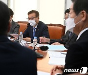 홍성국 세종시당위원장, 예산정책협의회 발언