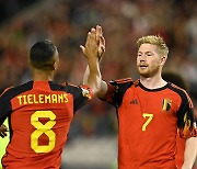 [UNL리뷰]'더 브라이너 1골-1도움' 벨기에, 웨일스에 2대1 승리