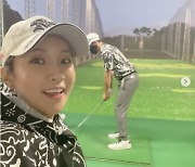 '김태희 올케' 이보미, '♥이완'과 데이트도 골프장 "연습장에 질질질"