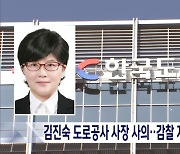 김진숙 도로공사 사장 사의..원희룡 감찰 지시 이틀 만