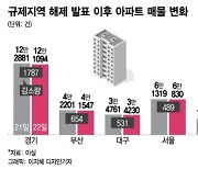 규제 안 풀린 서울도 "집 안 팔래요"..매물 6000건 사라졌다