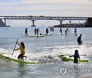 부산 패들보드 '월드투어 부산 썹 오픈' 대회 개최