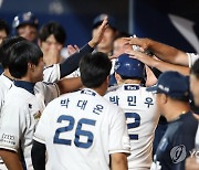 프로야구 6위 NC, 5위 KIA 잡고 다시 '반 경기 차'