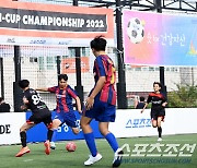 [포토] 5vs5 게토레이 H-CUP 풋살 토너먼트, 날렵하게 공간침투