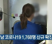 경남 코로나19 1,768명 신규 확진