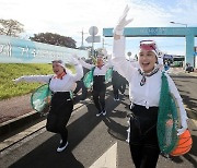 제주 해녀축제 4년 만에 열려..'유네스코 유산' 해녀문화 지킨다