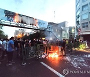 이란 '히잡 의문사' 시위서 35명 사망..친정부 맞불집회도(종합)