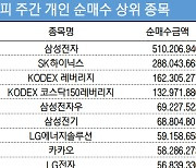 코스피 주간 개인 순매수 1위 '삼성전자'