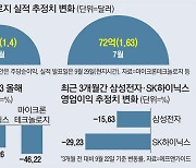 "바닥 뚫고 지하실까지"..삼성 하이닉스 실적 또 '먹구름'