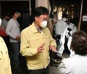 고대 안산병원 화재현장 찾은 이민근 시장 "안전점검 강화할 것"