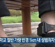 "울산 학교 절반 가량 반경 1km 내 성범죄자 거주"