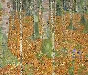 [그림이 있는 아침] 풍경이 주는 이 평온함은 무엇일까..구스타프 클림트 '자작나무 숲'