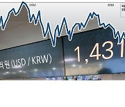 "원화값 1500원도 각오해야"..개입할수록 투기세력 가세 '딜레마'