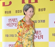 송옥숙 '화려한 패션' [MK포토]