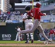 Angels Twins Baseball