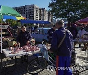 UKRAINE RUSSIA CONFLICT MARIUPOL DAILY LIFE