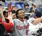 Nationals Marlins Baseball