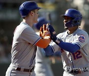 Mets Athletics Baseball