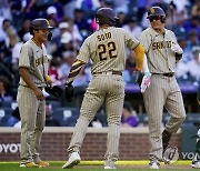 Padres Rockies Baseball