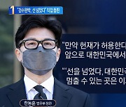 한동훈 "검수완박, 선 넘었다"..국회 측 "韓, 청구자격 없다"