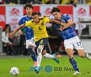 '페널티킥 막아낸' 일본, 에콰도르에 0-0 무승부