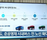 경기도, 준공영제 시내버스 전 노선 확대 추진