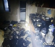 인천 빌라 2층서 화재 60대 거주자 사망(종합)