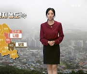 [날씨] 세종·충남 내일도 미세먼지 주의..대전 한낮 28도 '늦더위' 기승