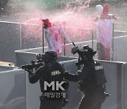 [포토] 경찰특공대 테러대응 합동훈련