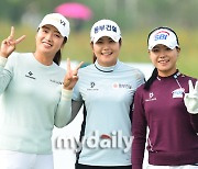 [MD포토] 박민지,김수지,송가은 '좋은 성적 기대하세요'