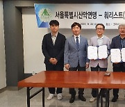 서울시산악연맹, 훠리스트(주)와 업무협약