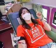 위아원청년봉사단 헌혈캠페인 1달만에 4만명..3개월 7만명 목표