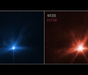 충돌 소행성 3배 밝아졌다..우주망원경이 본 '지구 방어' 실험