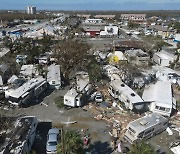 미국 플로리다, 허리케인으로 '쑥대밭'..대서양 연안 지역 추가 피해 우려