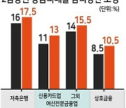 2금융 중금리 대출 상한선 1.5~2%P 인상.."취약차주 더 품겠다"