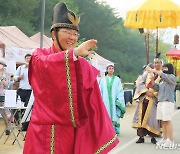 인천 능허대 축제 참여한 이재호 연수구청장