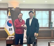 허구연 총재, 홍준표 대구 시장 만나 지역 야구 발전 방향 논의