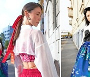 밀라노 패션위크서 '젊은 전통' 알린 리슬 한복