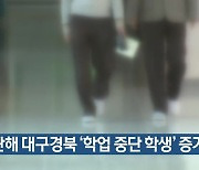 지난해 대구·경북 '학업 중단 학생' 증가