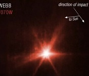 [우주를 보다] 허블우주망원경과 제임스 웹이 동시 포착한 '소행성 충돌'