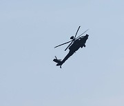 국군의날 아파치 헬기 전술기동