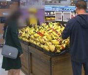 바나나 살 때도 머뭇..치솟는 환율에 수입과일 가격 폭등