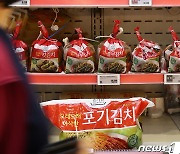 '김치 등 식품값 줄인상'