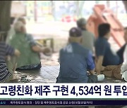 고령친화 제주 구현 4,534억 원 투입