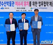 여수시-시의회-세계박람회재단 '국립해양수산박물관 유치' 협약