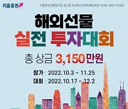 키움증권, 총상금 3150만원 '해외선물 실전투자대회' 진행
